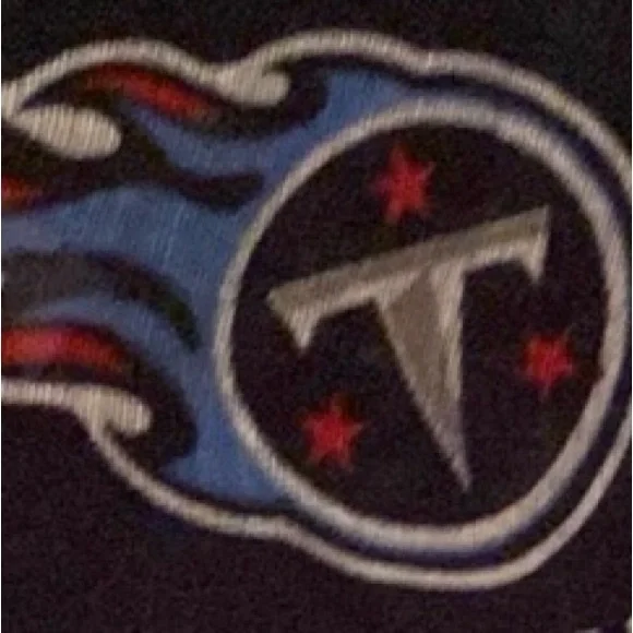 TN Titans • Infinity Scarf • Football • Navy Blue Ladies Scarf - Picture 3 of 9